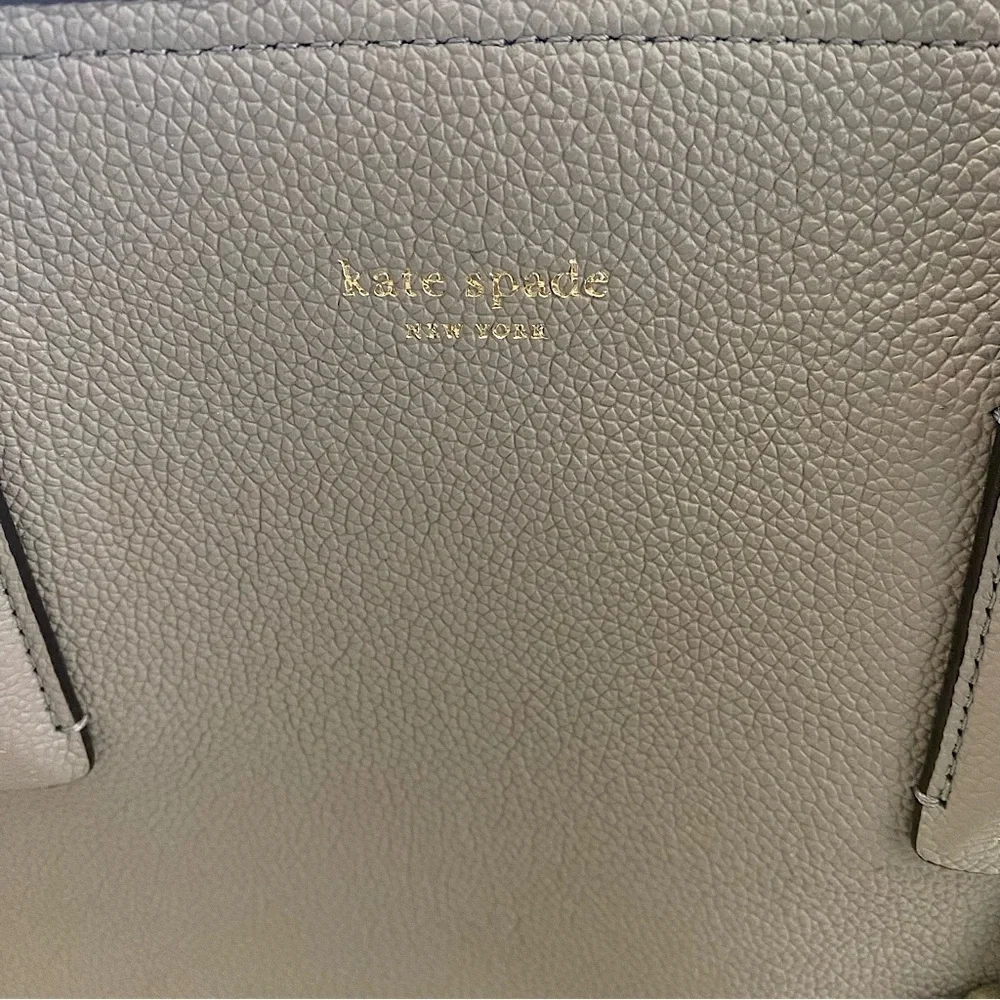 Kate Spade New York Margaux Large Gray Tote Bag